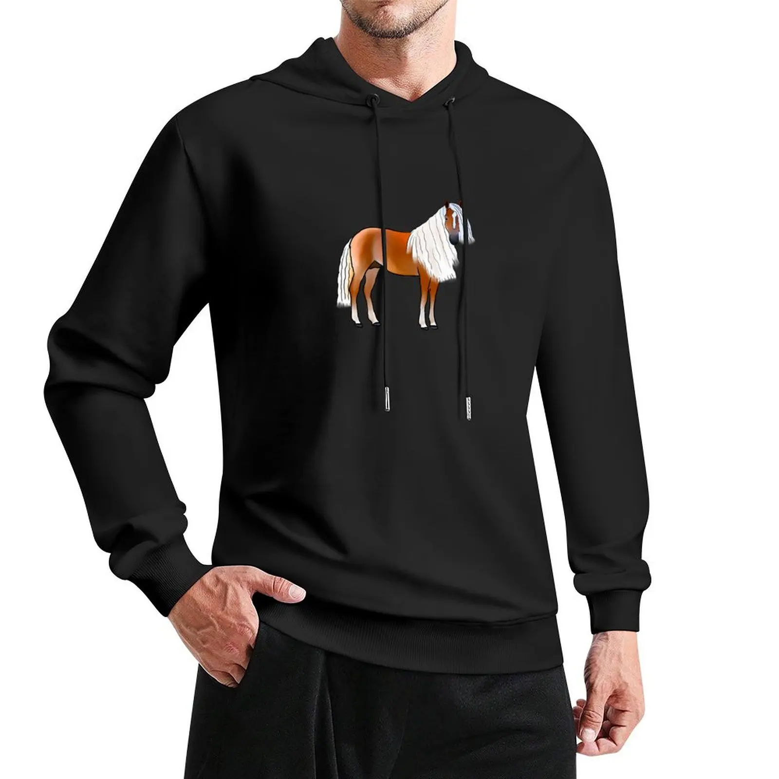 Halflinger Stallion Pullover Hoodie hooded shirt men's coat korean autumn clothes hoodie streetwear