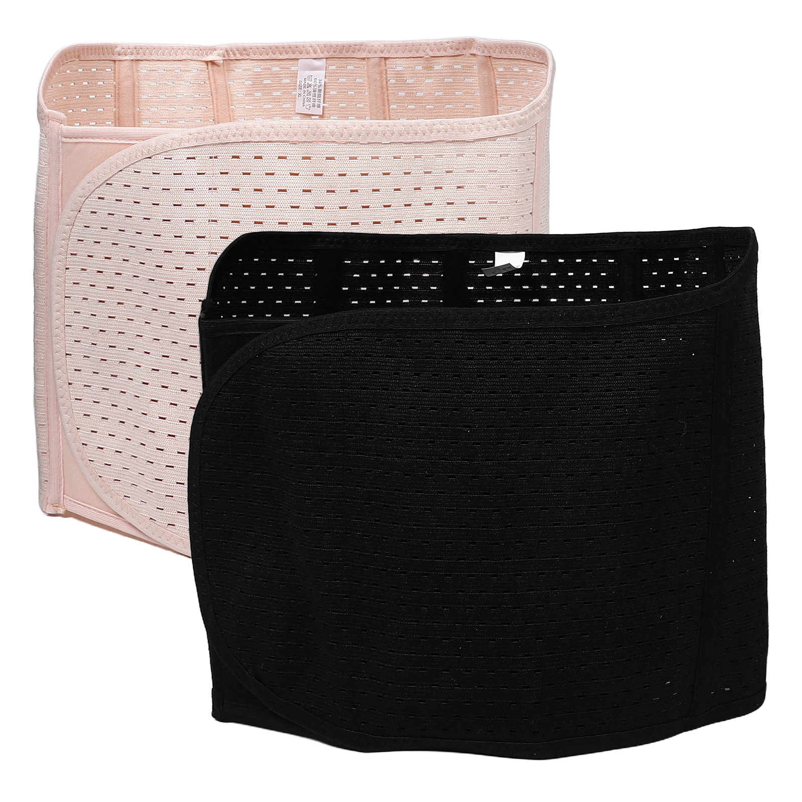 

2 Pcs Postpartum Belly Belt Band Wrap Magnet Binder for Women Nylon Compression Waist Miss