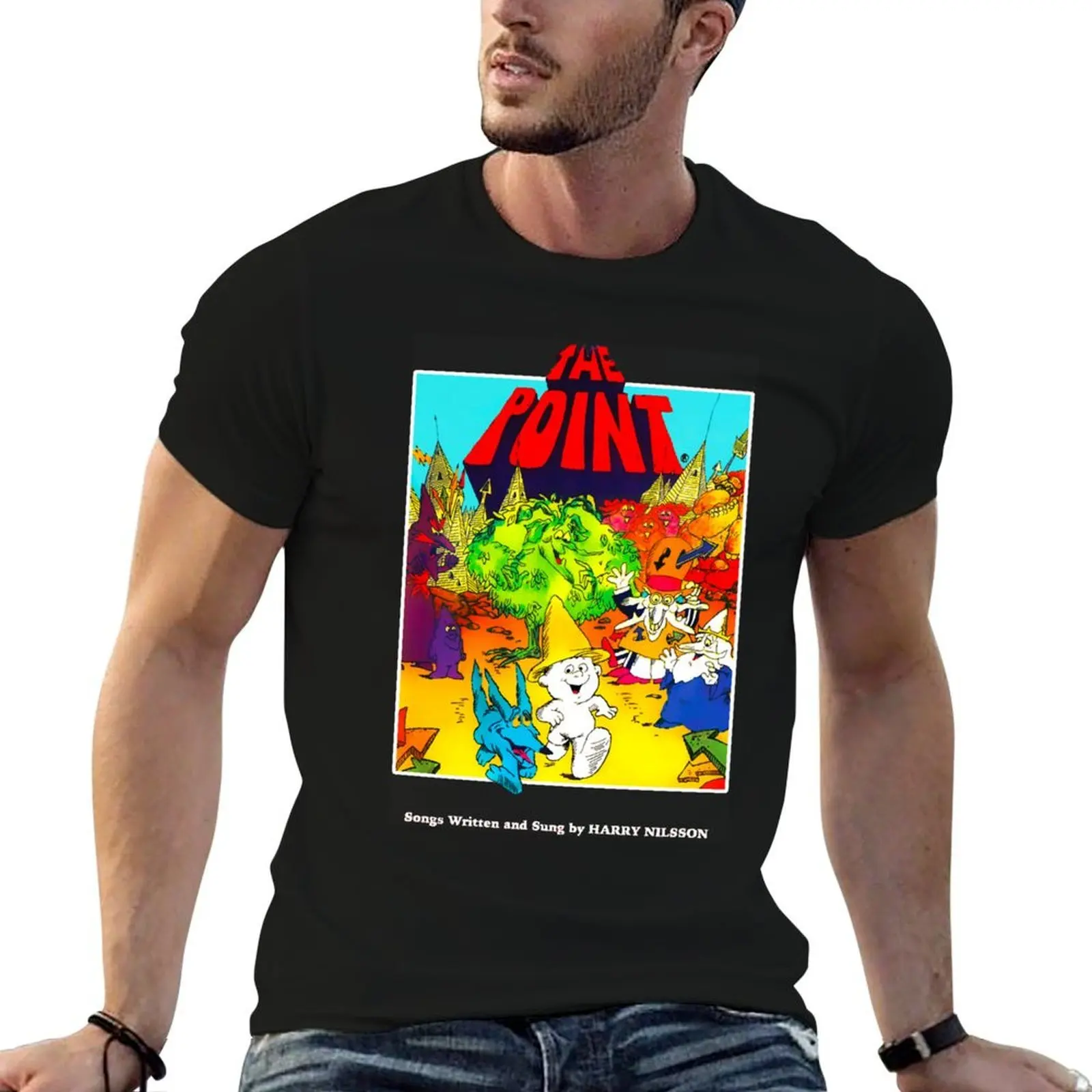 Gifts Idea Harry Nilsson The Point Gift For Birthday T-Shirt cotton man t-shirts summer top mens clothes