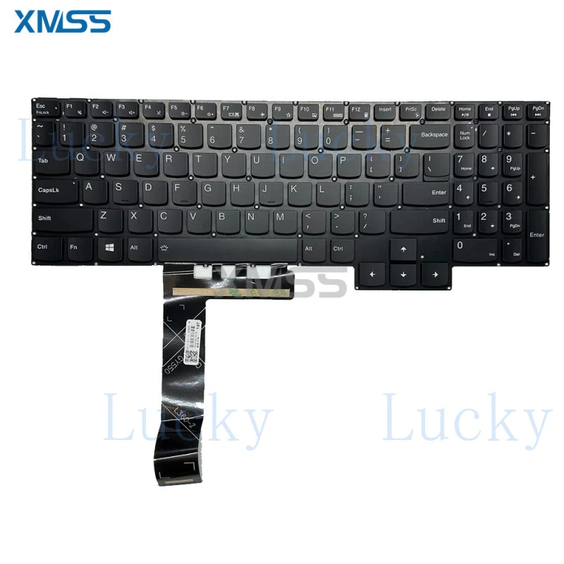

Новая клавиатура для ноутбука с подсветкой (US layout) для Lenovo Legion 5 15IAH7H5 15IAH7 5 15ARH7H