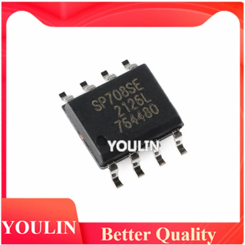 30pcs New original genuine SP708SEN-L TR SOIC-8 low power microprocessor monitoring circuit IC chip