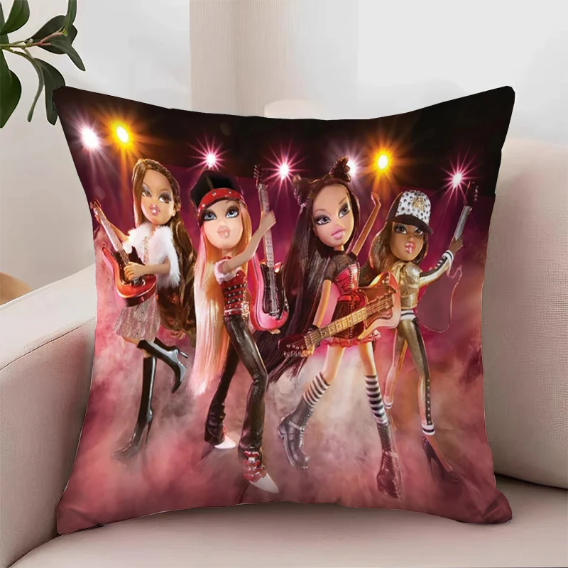 B-Bratz Decorative Pillow Cover for Living Room Cushions Pillowcase 40x40 Home Decoration 45x45 Cushions Covers Bed Pillowcases