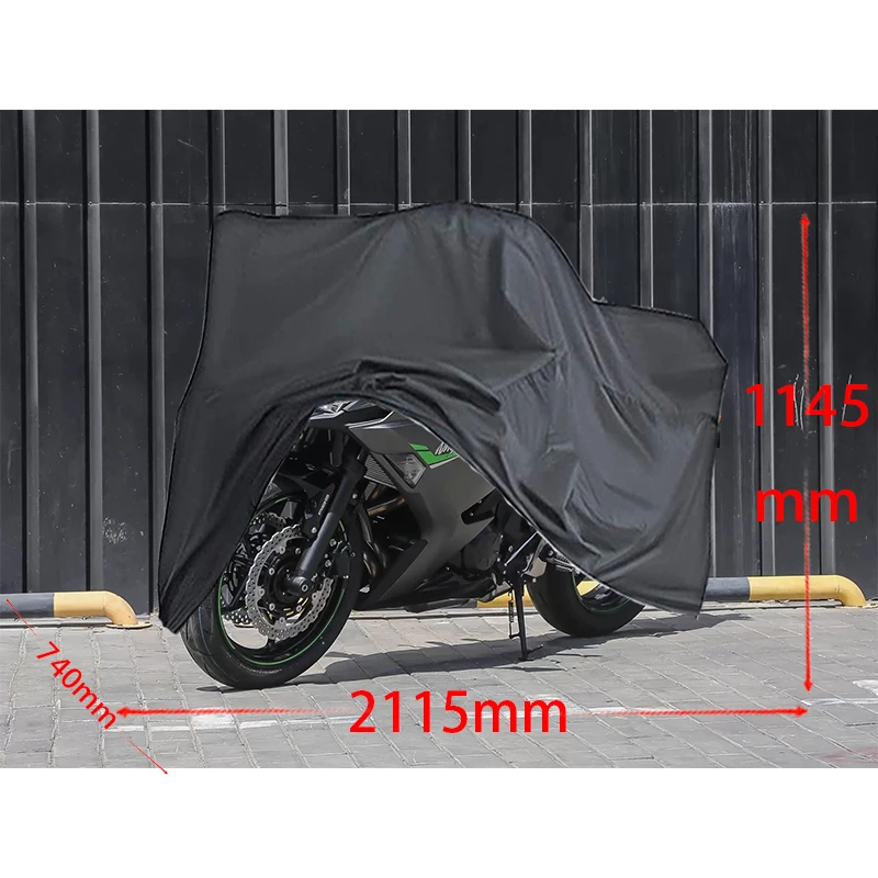 For KAWASAKI Ninja 650 motorcycle cover Full car Sun protection dust no ear thickened Oxford cloth rain cover Motorcycle