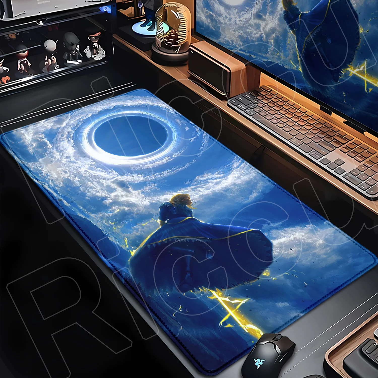 

Shock Vortex Selected Wallpapers Large Mouse Pad 900x400mm HD Wallpaper Desk Mat Computer Accessories Mice Mats Gaming Mouse Pad