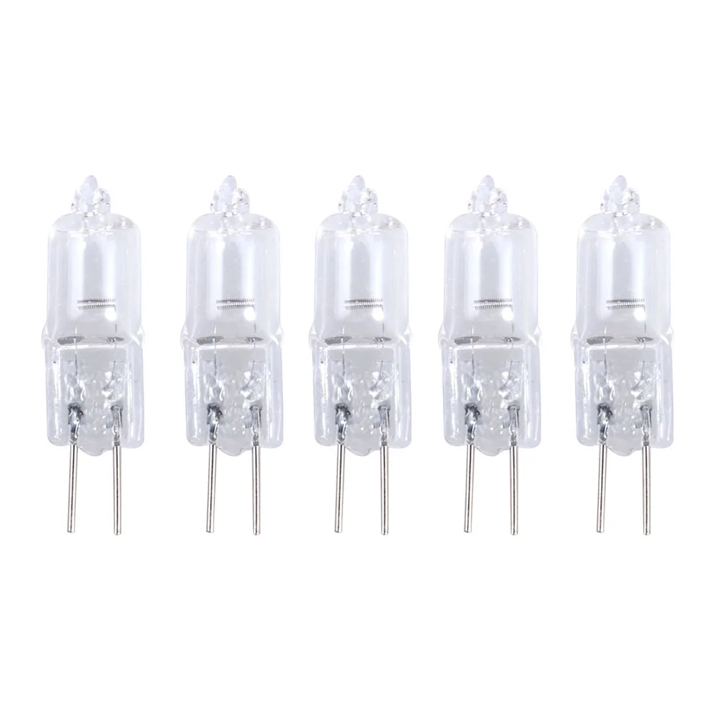 

20 Pcs 20W 12V G4 Base Bi-Pin Crystal Lamp Halogen Bulbs for Cabinet Lighting Spotlight g4 light g4 led bulb