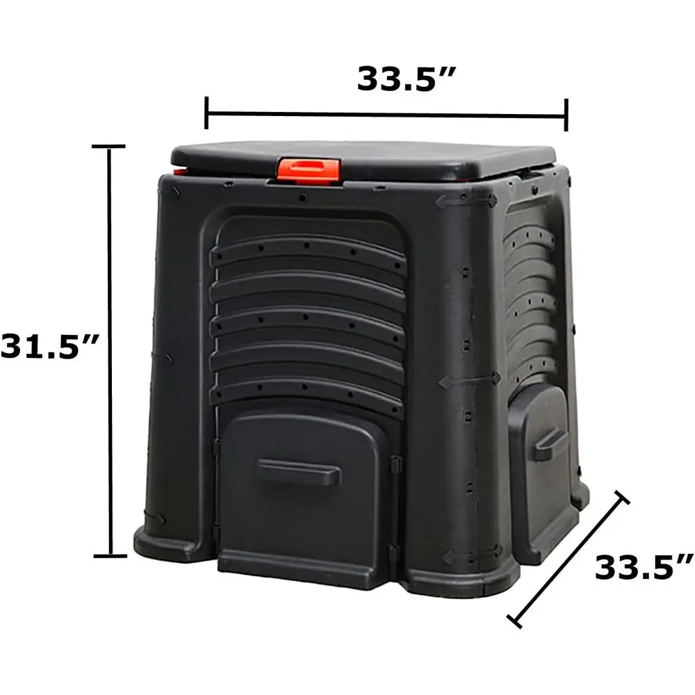 115 Gallon Recycled Composter, 90% Recycled Material
