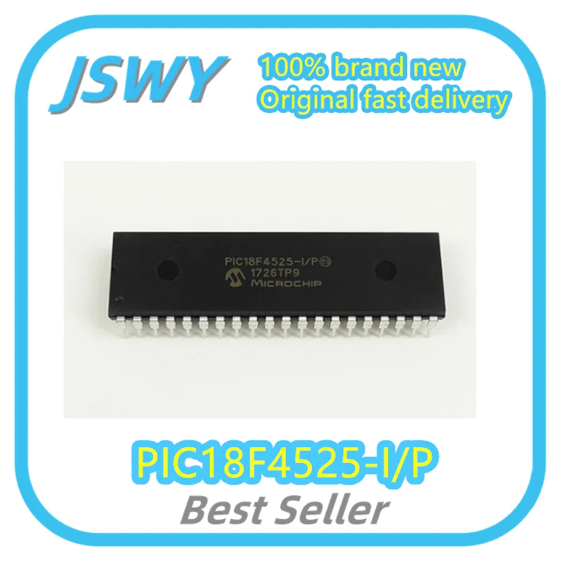 

(1/20pcs) PIC18F4525-I/P PIC18F4525 PDIP-40 Microcontroller Brand New Bulk Stock Now