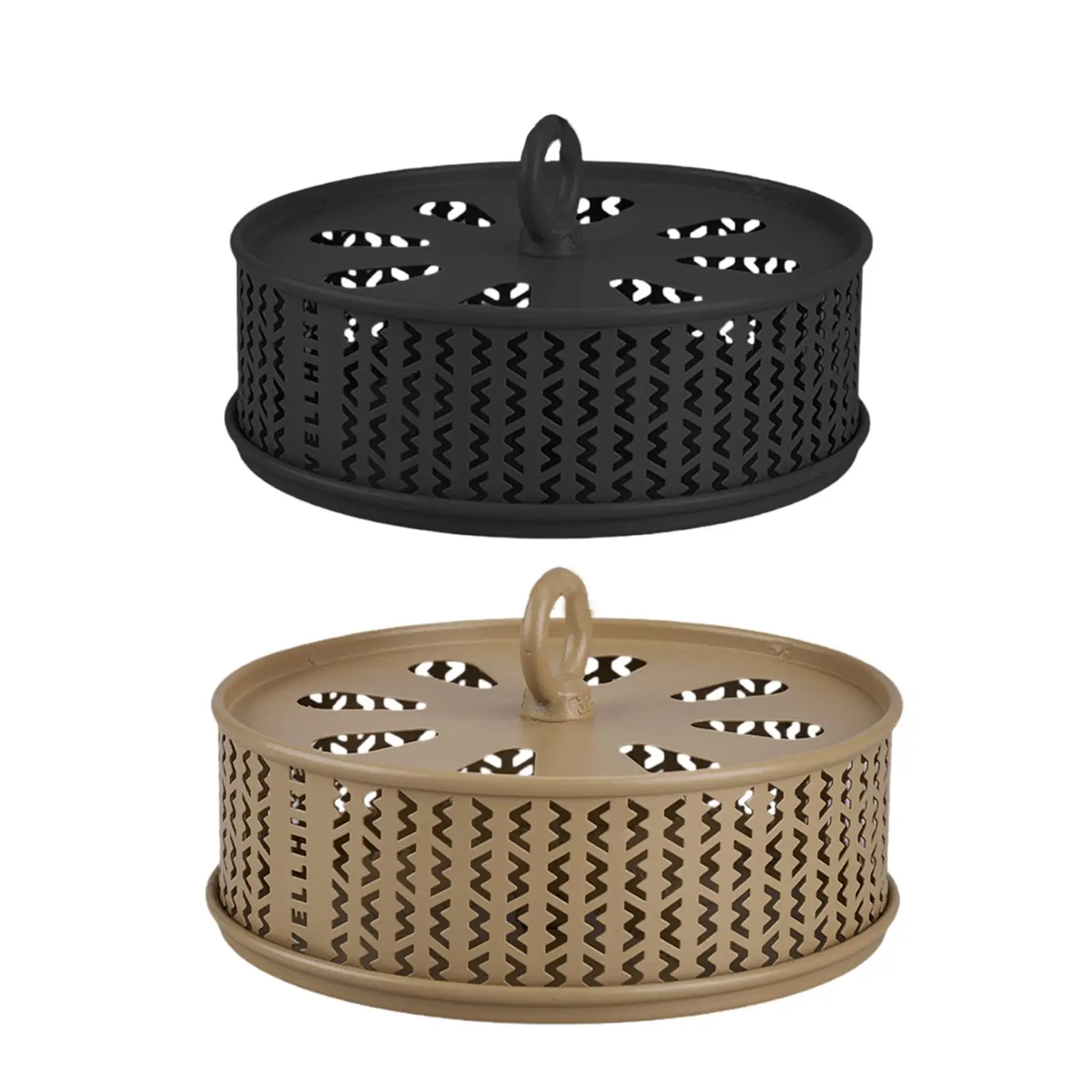 

Coil Holder Coil Box Container Multifunctional Decorative Iron Incense Coil