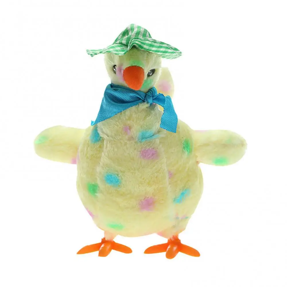 

Children Musical Cartoon Chicken Hen Laying Eggs Toy Singing Swinging Gifts Doll