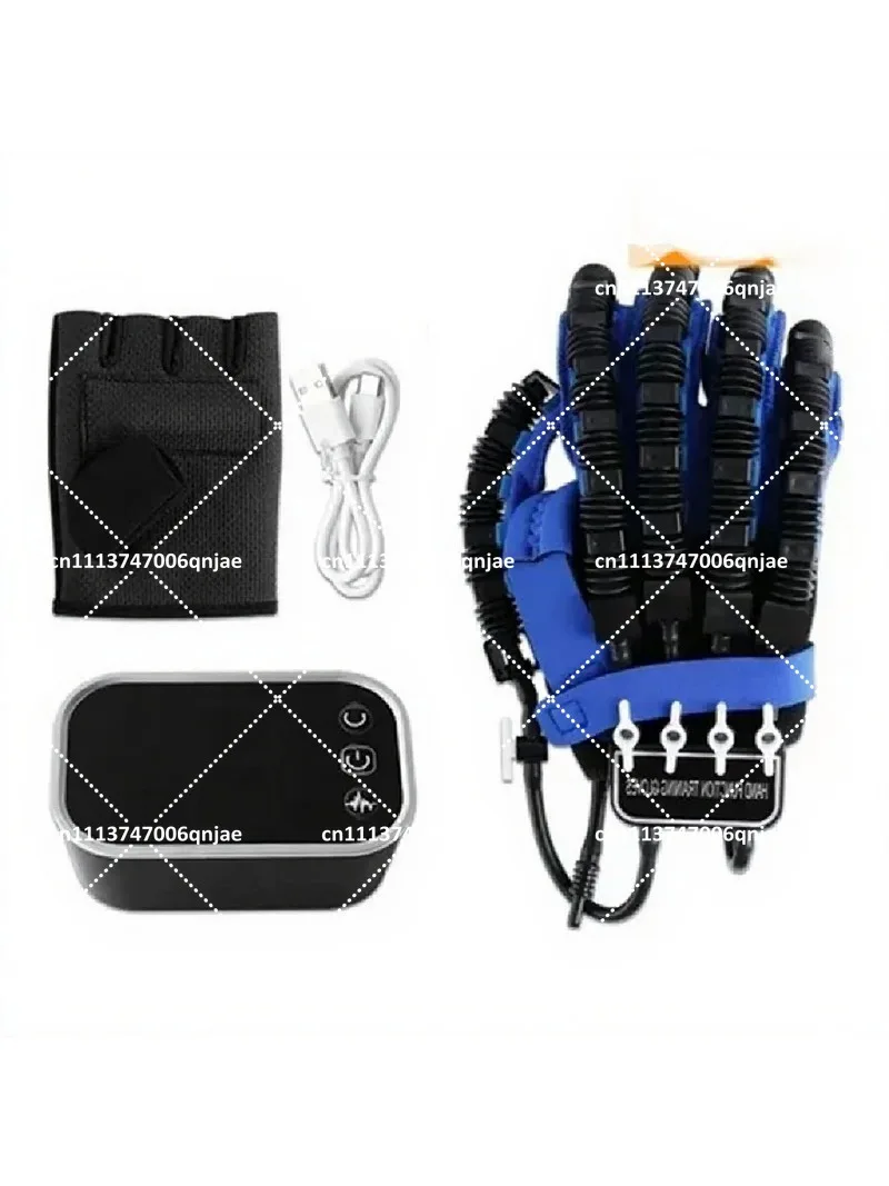 Hand Rehabilitation Glove with 9 Gear Strength Adjustment, Finger Exerciser for Stroke Recovery Support