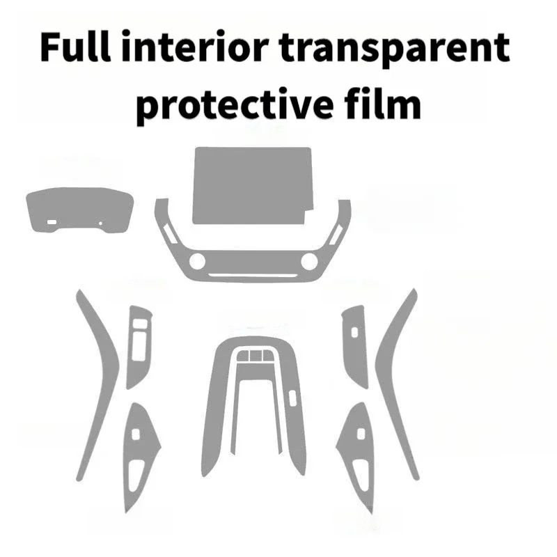For 2020-2022 Corolla interior protection film center console gear shift navigation instrument screen film
