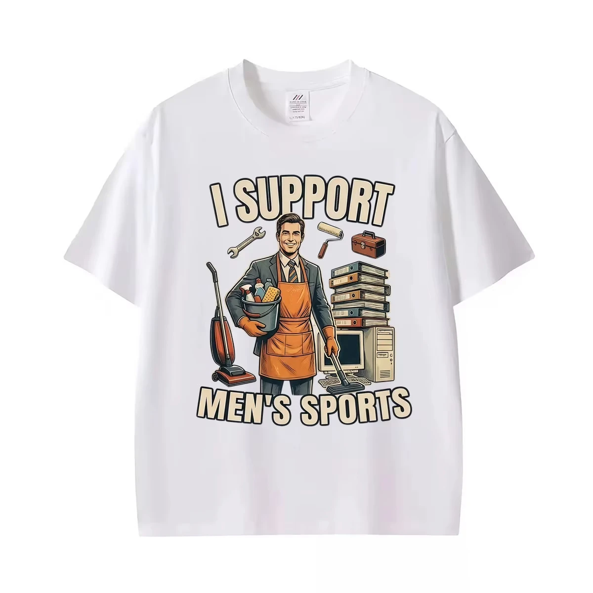 I Support Men's Sports Funny Meme Gifts T-shirt Men Women Fashion Humor Vintage T Shirts High Quality Casual 100% Cotton T Shirt