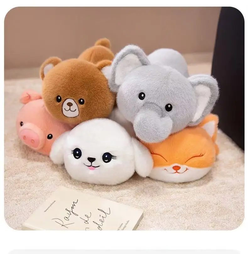 20/28 سنتيمتر جديد محاكاة خنزير جرو دمية محشوة ألعاب من نسيج مخملي اليدوية دمية الكرتون أنيمي وسادة لطيف الأطفال هدية متعة دمية