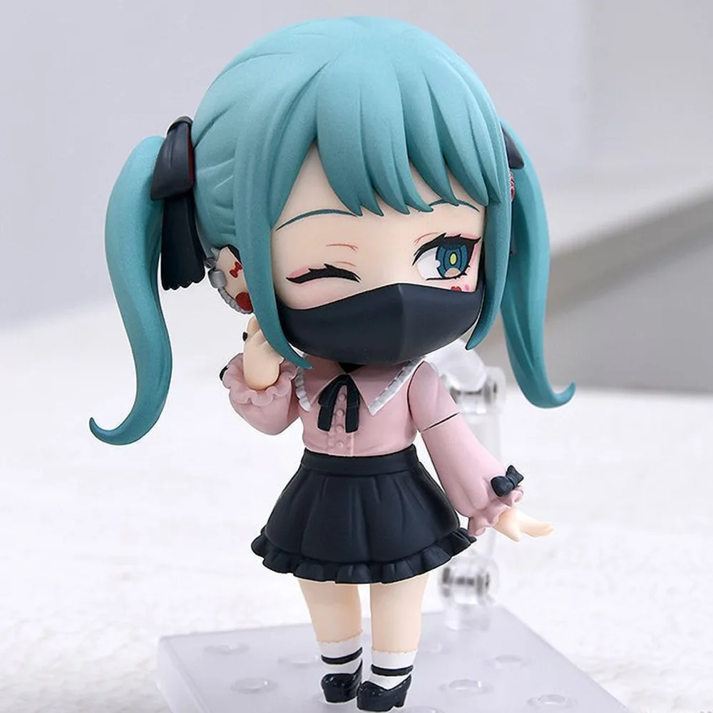 Hatsune Miku Anime Figure Kawaii The Vampire Action Figure Room Decorations PVC Collection Model Toys Holiday gifts