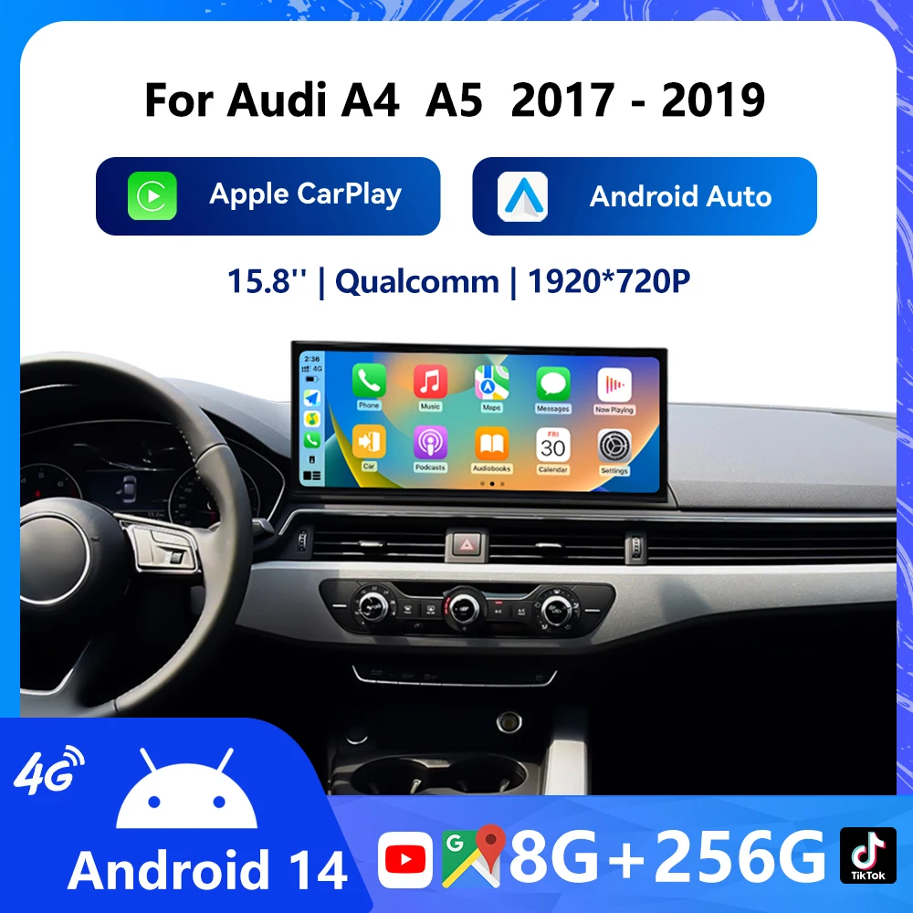 For Audi A4 A5 2017… - image