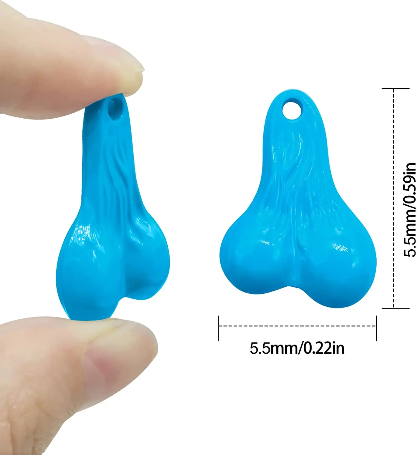 2PCS RC16g Bumper Balls Bull Nuts Tail Ball Hanging Truck Balls Nuts  Counterweight for TRX4M SCX24 1/18 1/24 RC Crawler Car