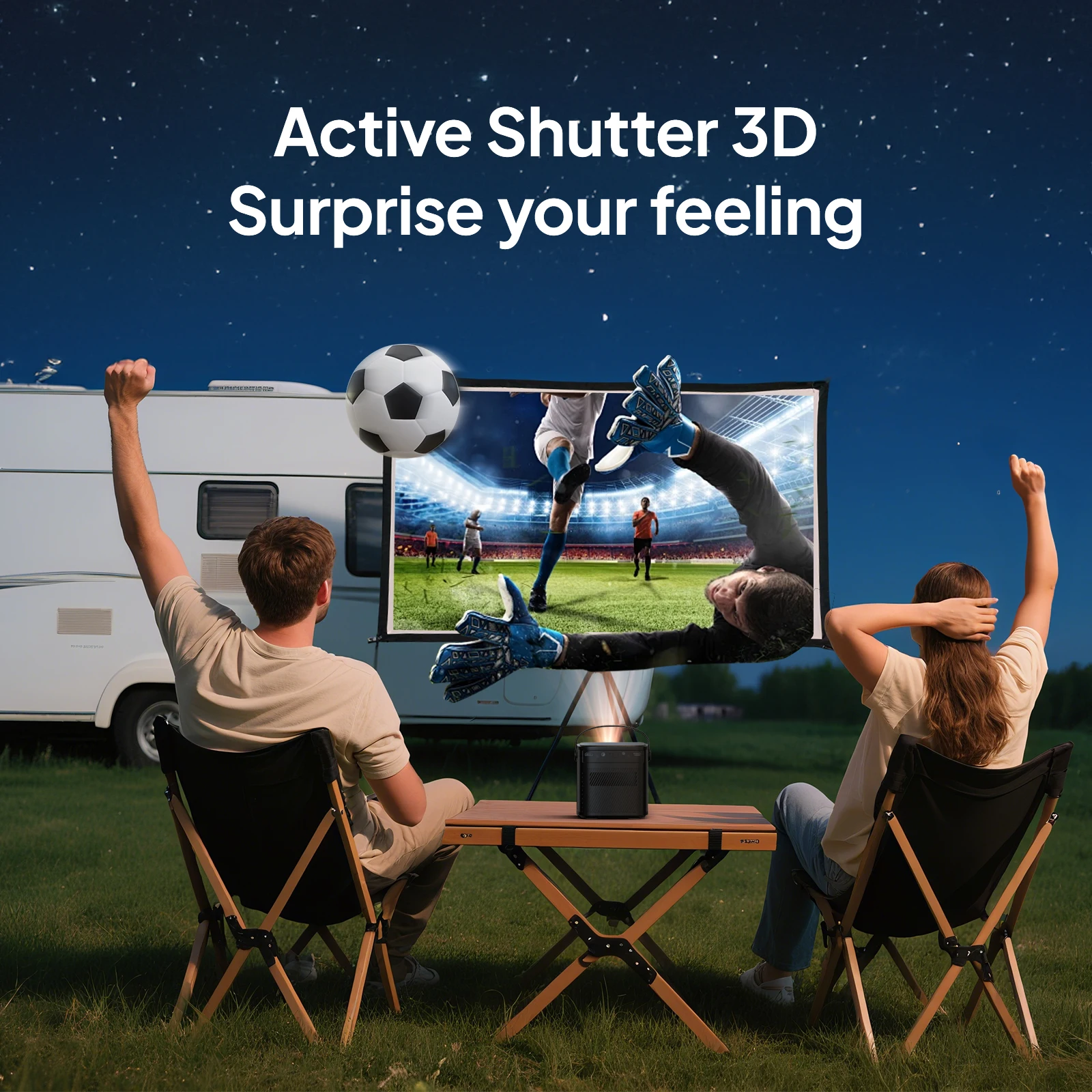 جهاز عرض BYINTEK U80 Max ثلاثي الأبعاد 4K سينما أندرويد 11.0 واي فاي صغير محمول 1080P جهاز عرض فيديو DLP للمسرح المنزلي مع بطارية