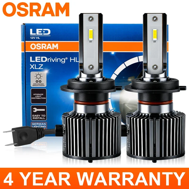 Lâmpadas LED Originais OSRAM H7 H4 H11, H7 LED Canbus Sem Erro, H1 9005 9006 HB4 HB3 H8 9012 HIR2, Luzes de Neblina para Carros, Lâmpada Automotiva 6000K