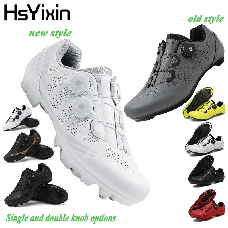 Updated Cycling Shoes Model MTB Bike Men Racing Contest Self-Locking Speed Bicycle Sneakers Women Cleats Road Cycling Footwear