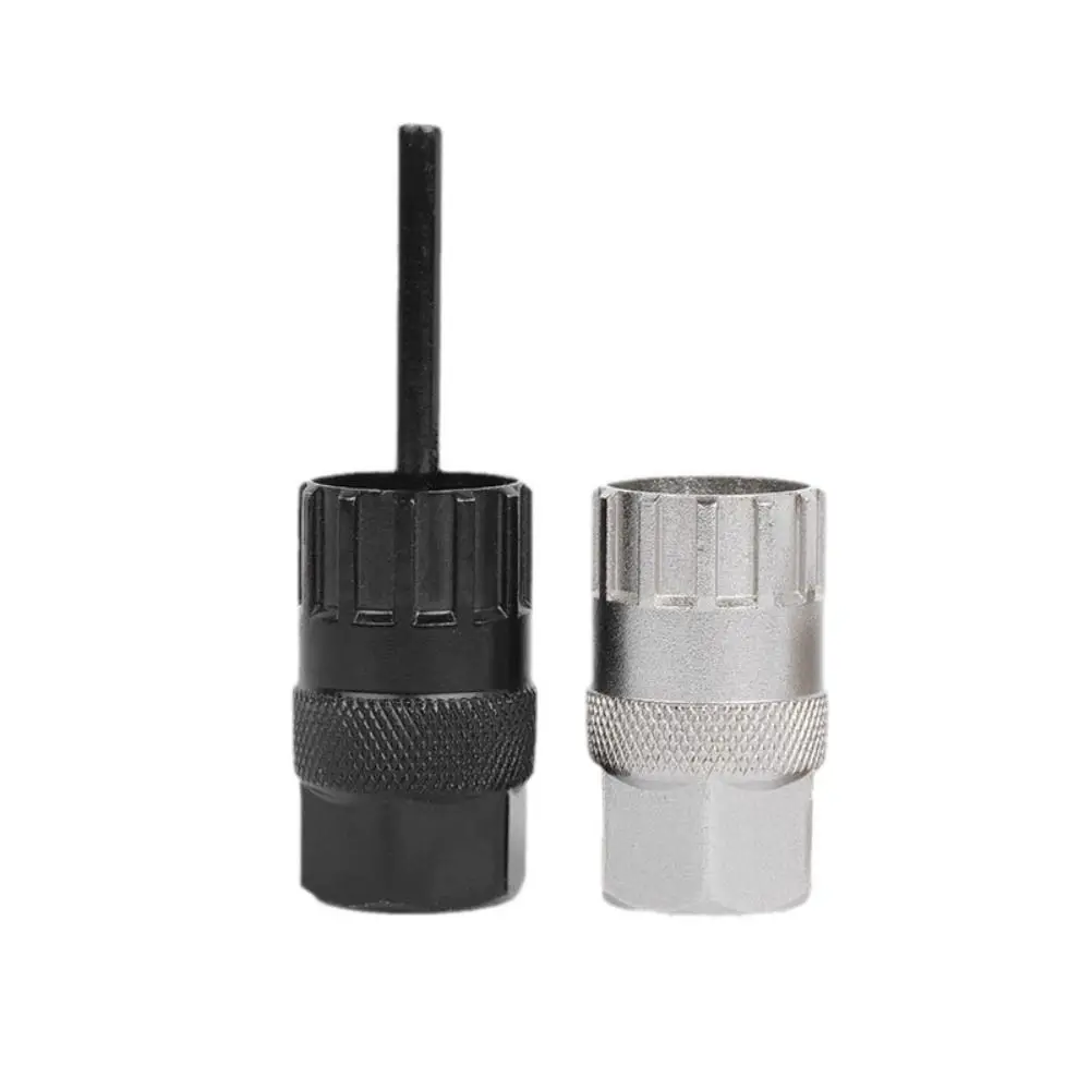 

New High Carbon Steel Cassette Locking Ring 12T Black Silver Removal Install Tool Sleeve Tool