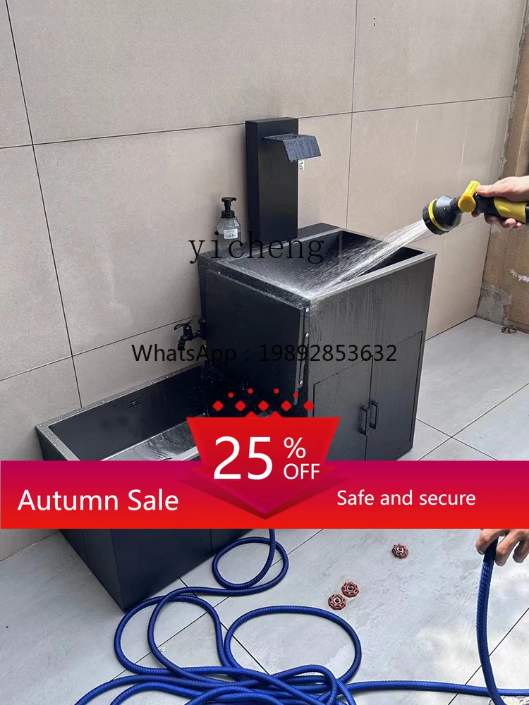 

Sink Garden Balcony Wash Basin Terrace Mop Pool Integrated Outdoor