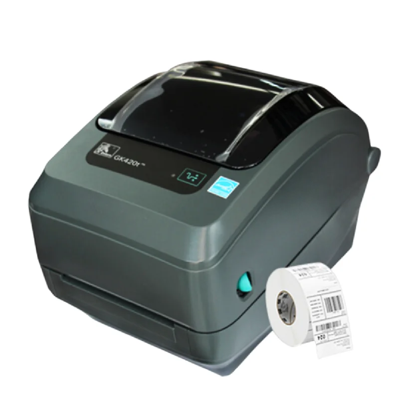 High performance adhesive label printer mini thermal printer for zebra GK420 printer