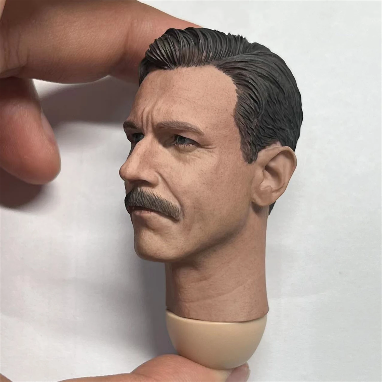 1/6 Scale Beard Daniel Day-Lewis Head Sculpt Model Toys Fit for 12'' Worldbox Male Man Action Figure