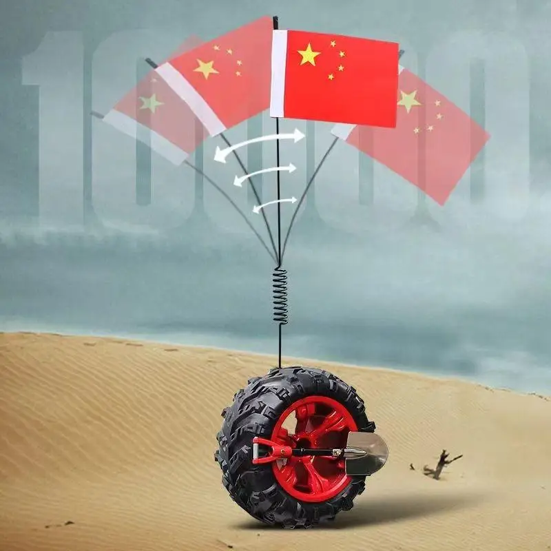 1 Set High Visibility Mini Tire Tire Rear Ornament Rubber Mini Spare Tire Kit Simple Installation For Long Distance Travel