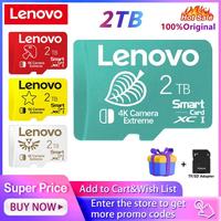 Original Lenovo Memory Card 128GB 2TB High Speed Micro TF SD Card 512GB SD Card V30 U3 TF Card For Nintendo Switch Tablet Ps4