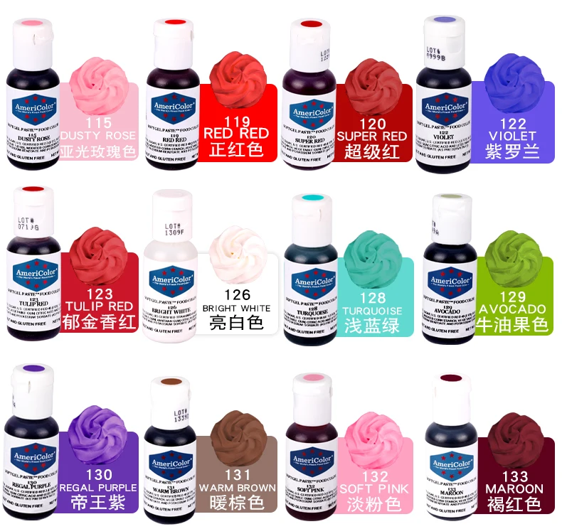Americolor 22 Farben Lebensmittelqualität Färbepigment Kristall Farbstoff Epoxidharz DIY Kerze Seife Färbung Handarbeit Kunsthandwerk Pigment – Detail 7