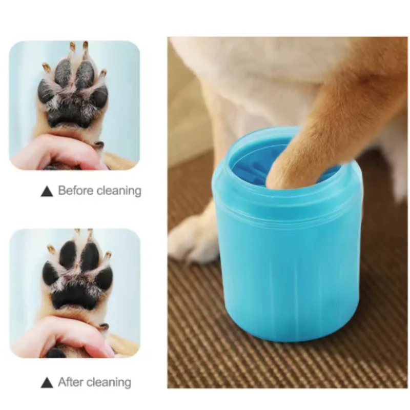 강아지 발 세척 컵 부드러운 실리콘 빗 휴대용 야외 애 - Dog Paw Cleaner 리뷰 및 가격