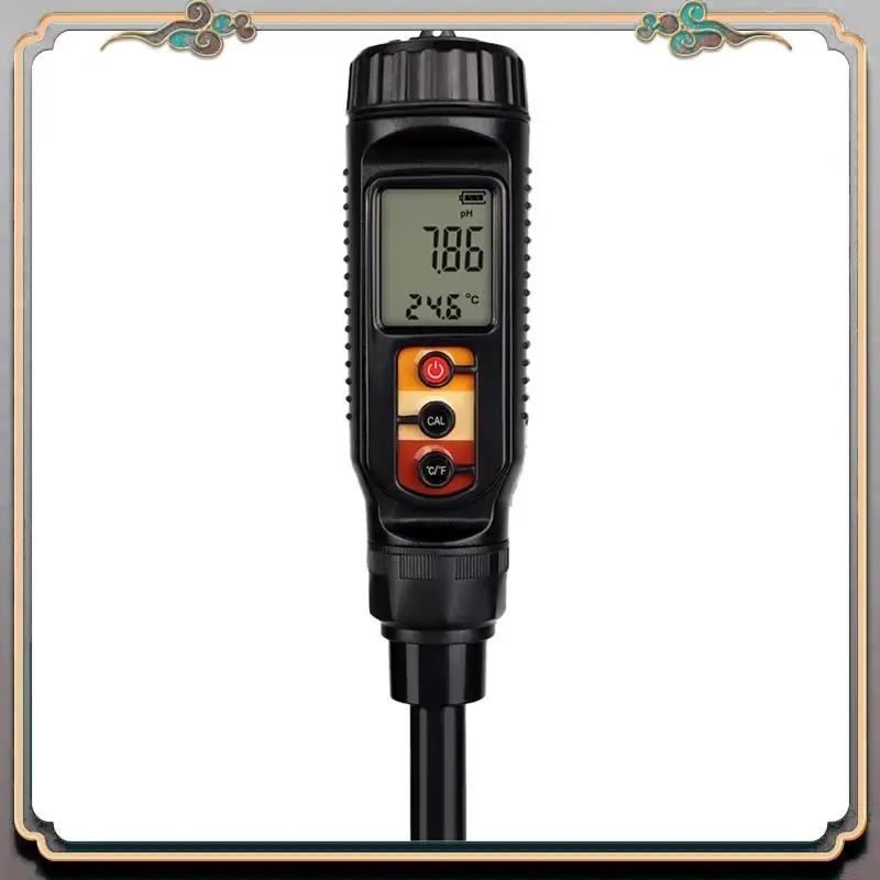 دائم الرقمية الغذاء مقياس درجة الحموضة 0.00-14.00 التربة العجين PH/كاشف درجة الحرارة للحوم الجبن الخبز محلل متر
