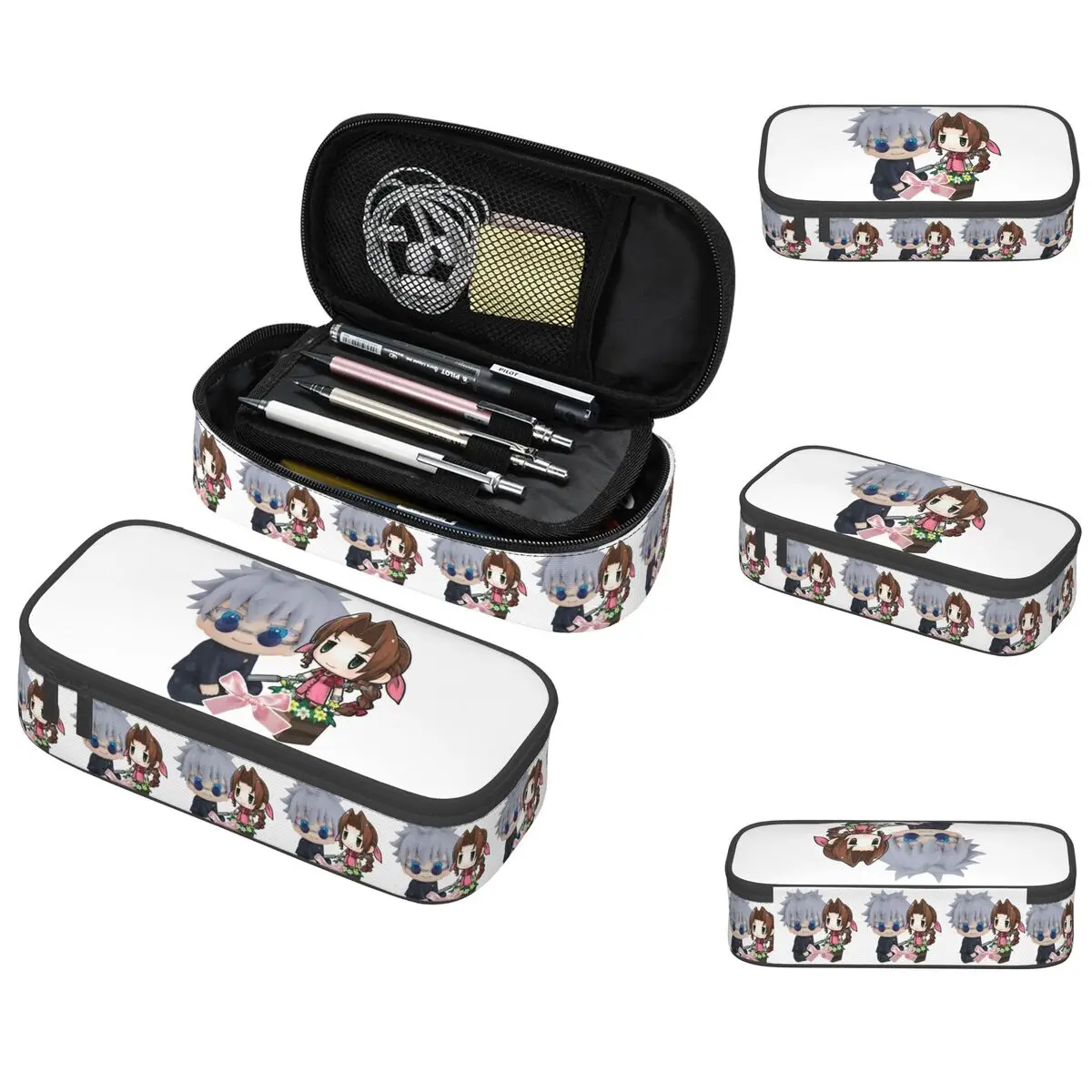 五条悟 (13) ペンケース キッズギフト用 ペンボックス 鉛筆バッグ 文具用品 ペンホルダーバッグ