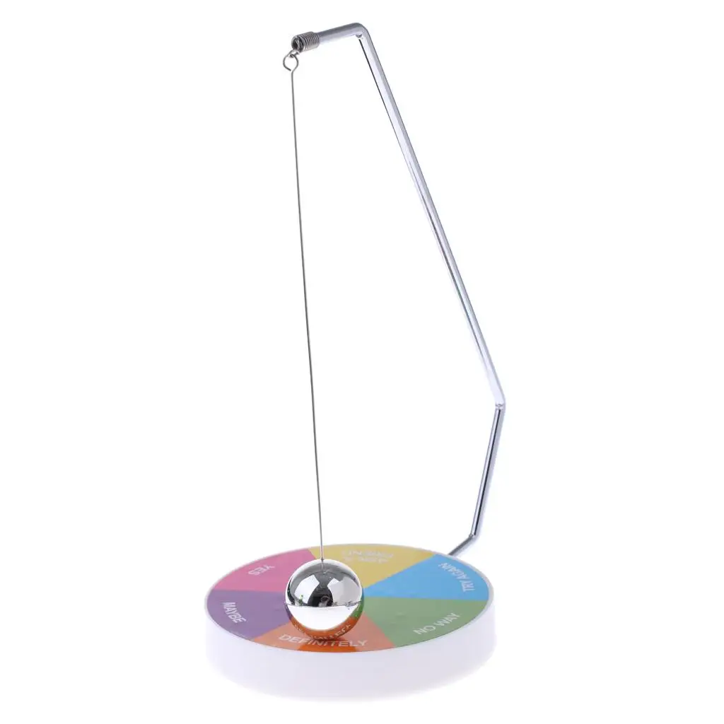 Magnetic Toy Home Executive Office Desk Ornament with Pendulum Base for Decision Maker Decoration