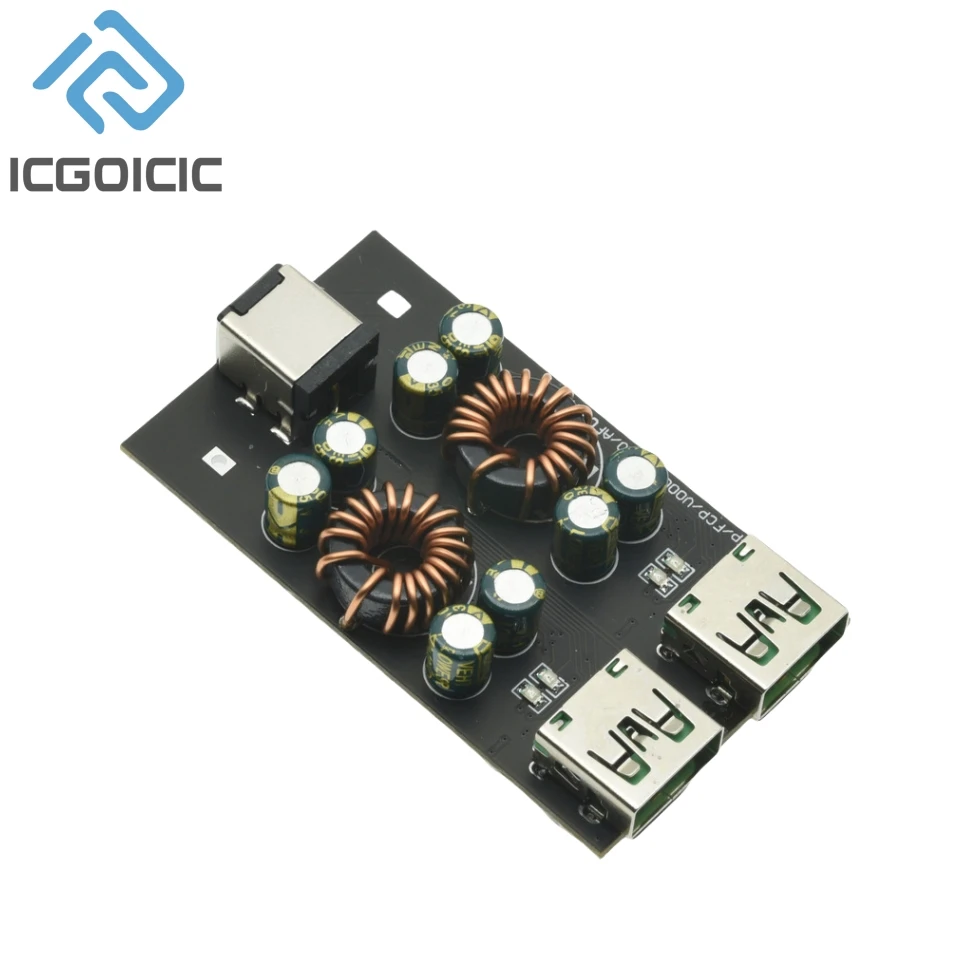 QC4.0 QC3.0 1 2 4 Way USB Type-C Mobile Phone Quick Charge Adapter 6-35V Step Down Buck Boost Module SW3518 / SW3516 For Huawei