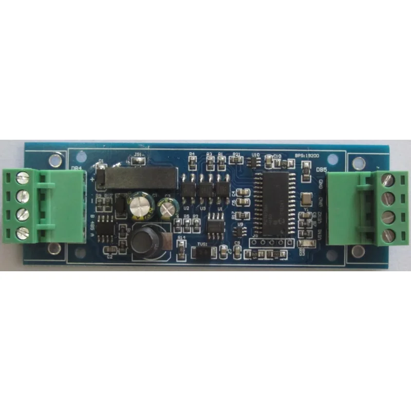 2 Positive and Negative 0-5V/10V/30V/60V/160V/260V/500V Voltage Acquisition Module, RS48