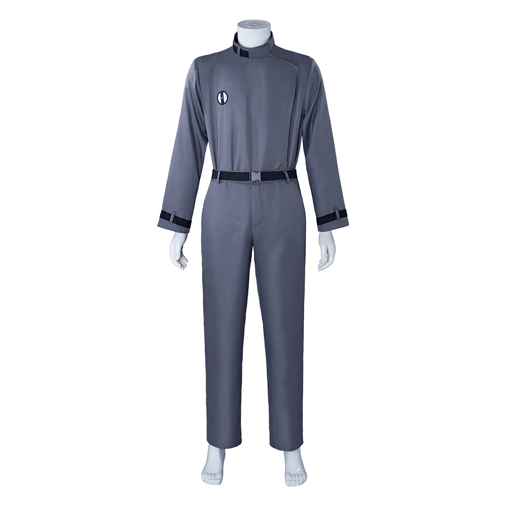 

Infinity Cosplay Train Min-Gi Park Ryan Akagi Conductor Costume Top Pants with Belt Trainman Suit Adult Men Halloween Outfits