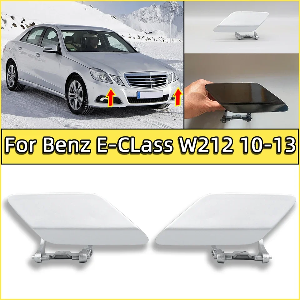 

Headlight Washer Spray Cap Headlamp Washer Nozzle Cover For Mercedes Benz E-Class W212 E300 E350 E400 E550 #2128600108