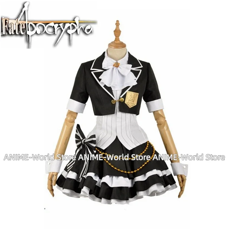 Game Fate Apocrypha Astolfo Idol Lolita Dress Cosplay Costume Wig Halloween Uniform Full Set Custom-Made