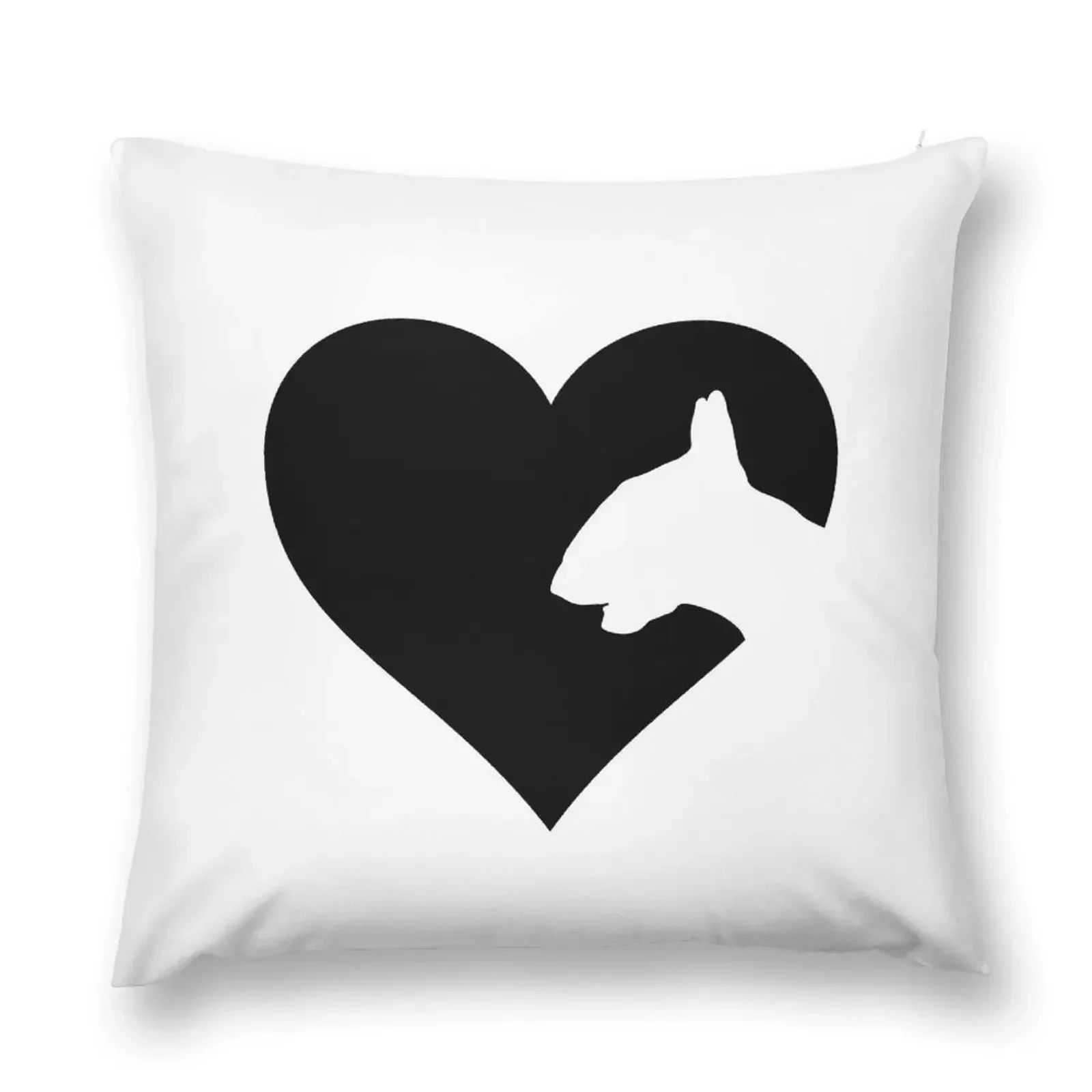 

The Heart of the English Bull Terrier Lover Throw Pillow Cushions Home Decor Cushion Child pillow