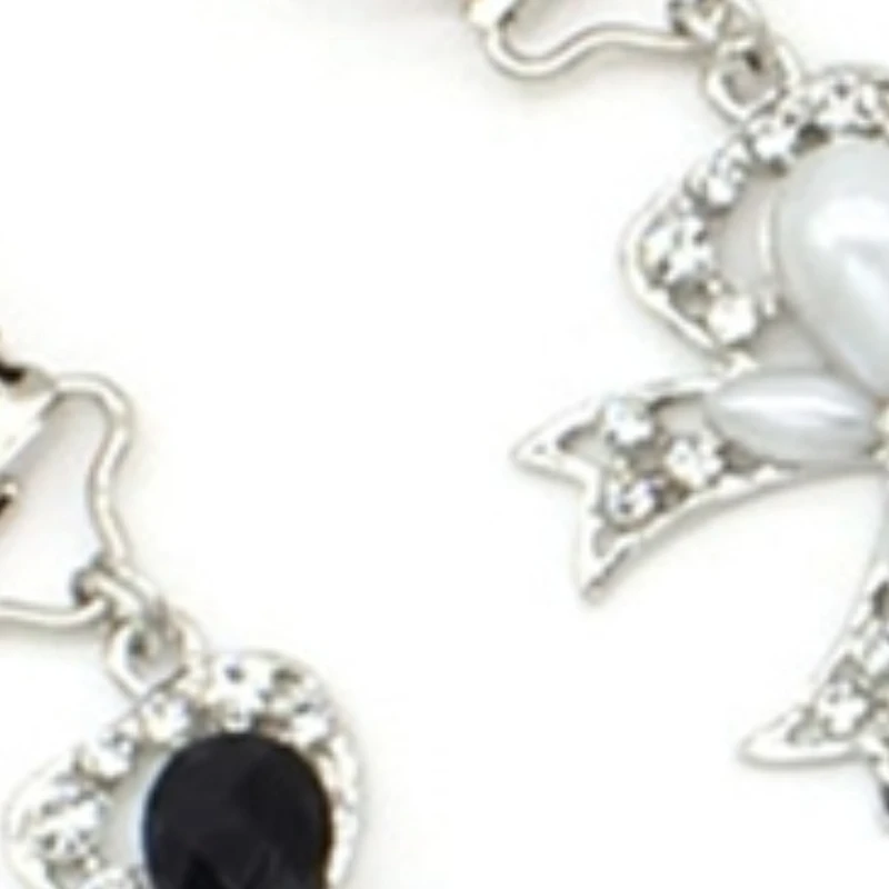 

1/3Pcs Metal Diamond-studded Garters Duck-mouth Clasps Sweater Shawl Clips Butterfly Bow Brooches Collar Clip