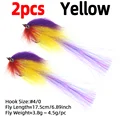 2pcs Yellow