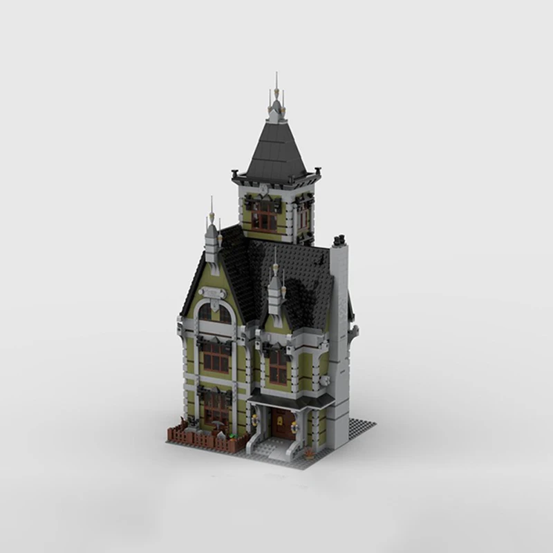 2842PCS  Moc building blocks Haunted House, Exquisite Details, Craftsmanship, Creative DIY, Hot New Arrival, Attention to Detail