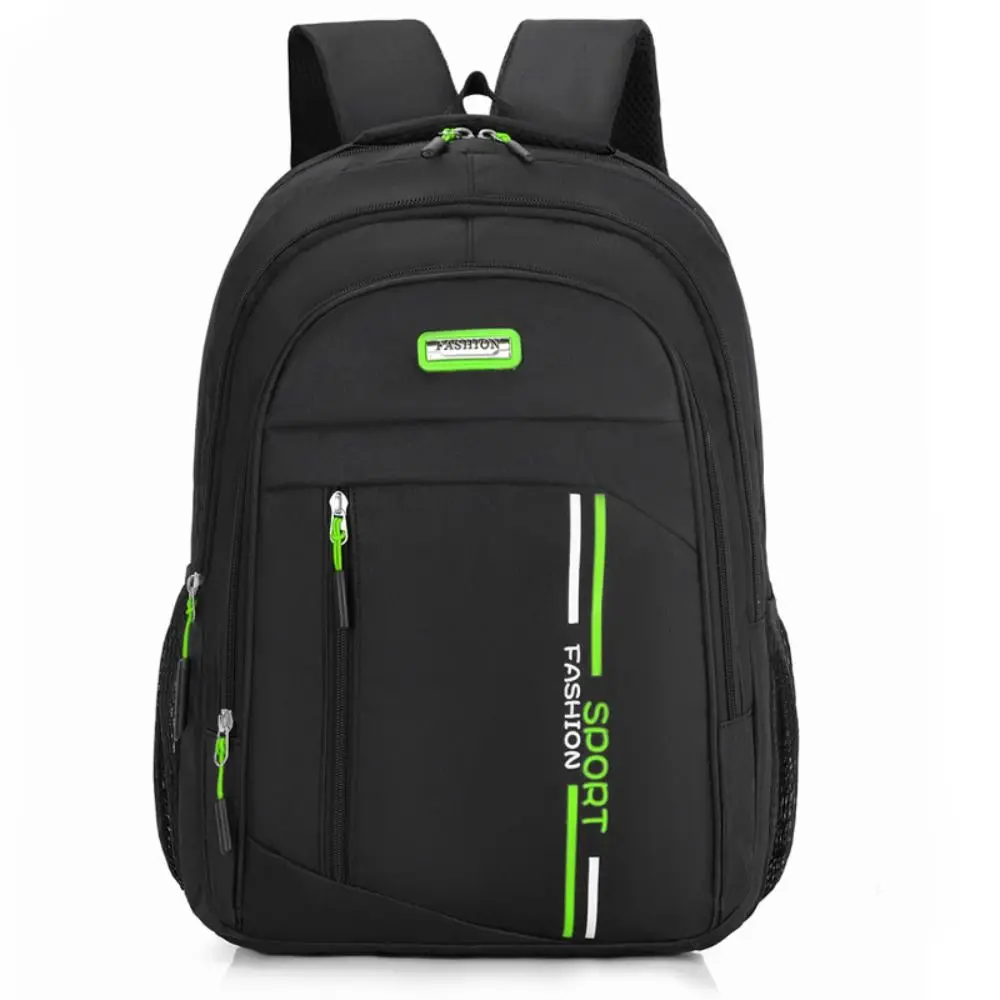 Casual Nylon Student Schoolbag Large Capacity Air Cushion Strap Business Computer Bag Travel Backpack