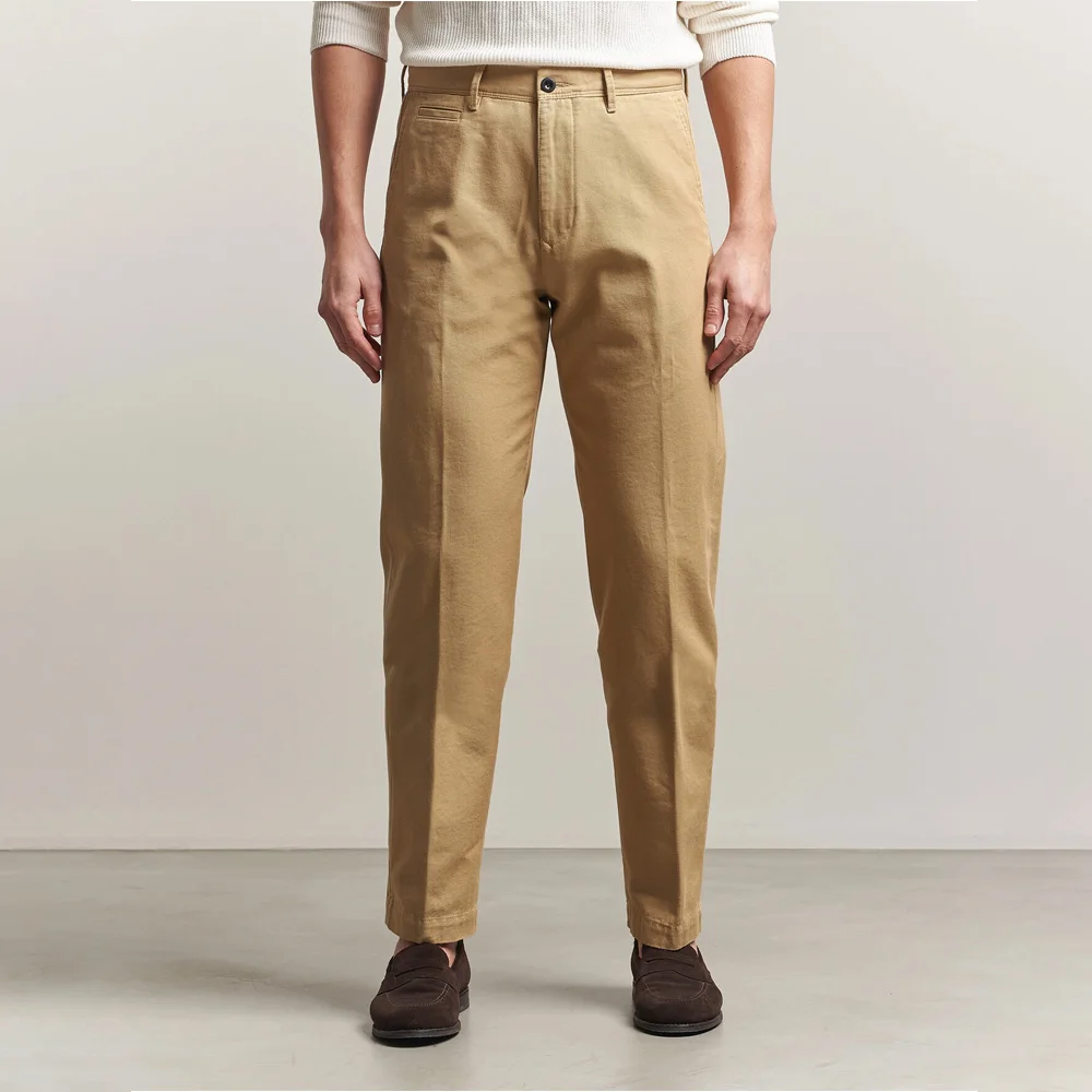 

Men's Trousers Classic Men's Pants for Man Polyester Straight-Leg Casual Business Solid Color Work Trouser Tailoring Clothing