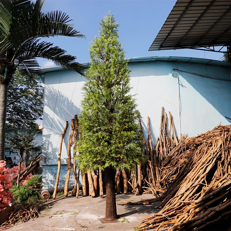 

Simulation pine and cypress hotel park shopping mall artificial tower base station tree communication tower fake pine plant