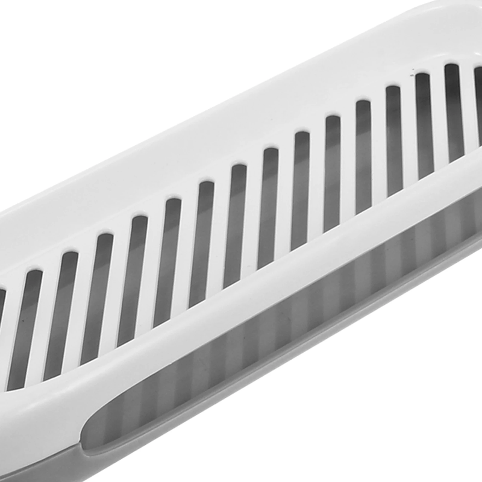 

Plastic Towel Storage Rack Double Rod Drying Stand White Countertop Organizer Kitchen Sink Soap Slot Sponge Holder Stand Rack