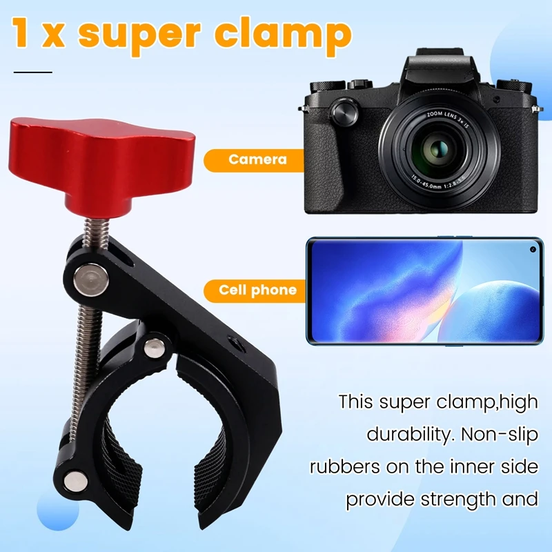 Best-Fill Light Clip Photography Accessories, Lighting Clip Quick Release Bracket Clip For Cell Phone Camera Fixing Fixture