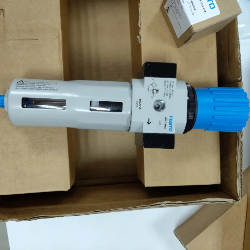 

Parts for FESTO Festo Filter Pressure Reducing Valve LFR-1/4-D-5M-MINI-A-MPA 8002325