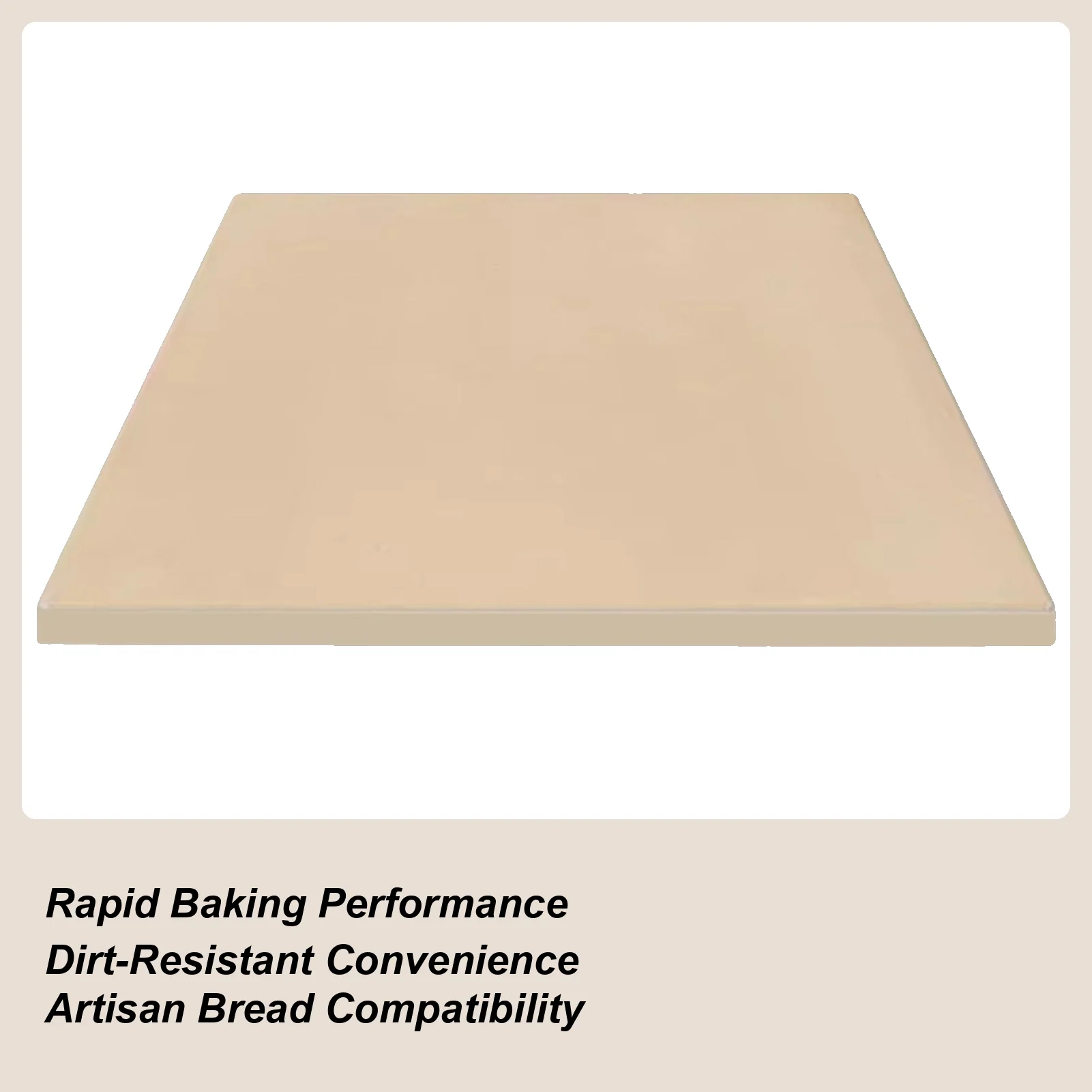 

Grill Pizza Stone Bread Baking Tray Non-stick Pizza Stone For BBQ Grilling Oven Cooking Bread Kitchen Indoors Outdoors Camping